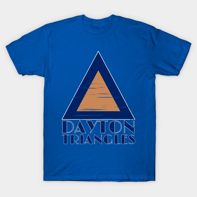 Vintage Dayton Triangles T-Shirt by 7071